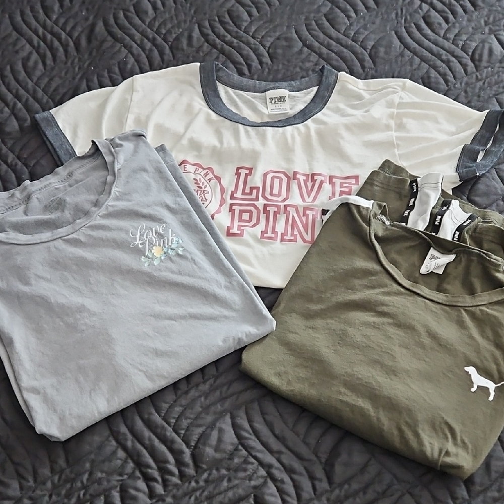 Victoria's Secret PINK T-Shirt Bundle